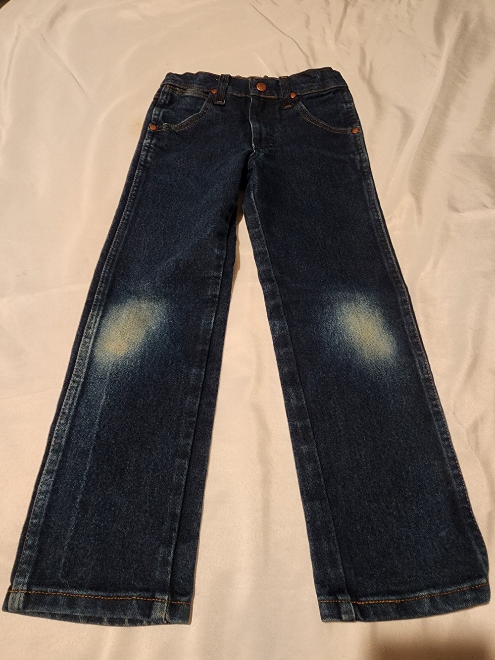 Classic Dark Blue Boy's Jeans - Comfortable Straight Leg